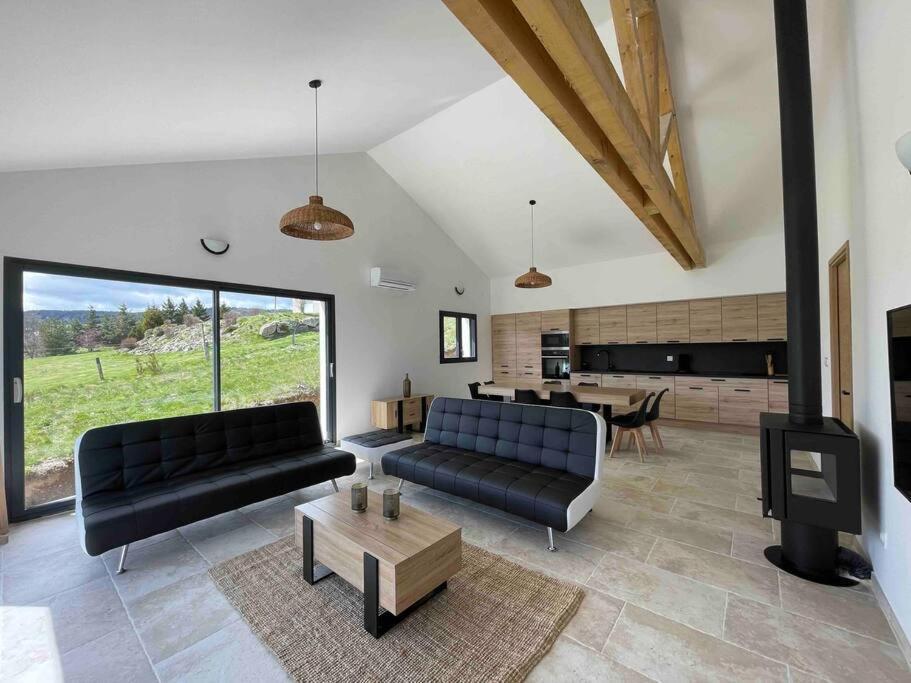Villa 8Pers Au Calme Avec Superbe Vue Barbecue Wifi La Panouse  Bagian luar foto