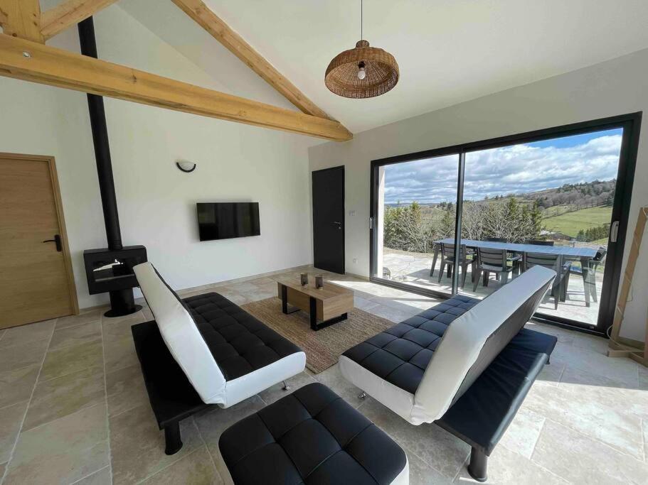Villa 8Pers Au Calme Avec Superbe Vue Barbecue Wifi La Panouse  Bagian luar foto